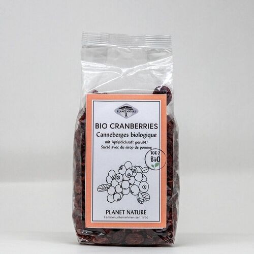 Cranberries m. Apfelsaft gesüßt - 200g