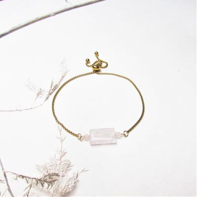 Bracelet quartz rose