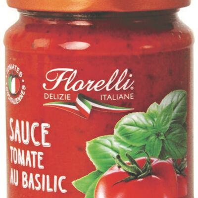 Sauce Tomates & cerises basilic 345gr