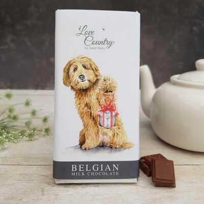 Barra de chocolate belga de lujo con entrega especial (paquete de 3)