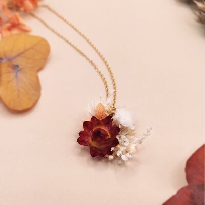 Collier fleuri bohème Cocoon