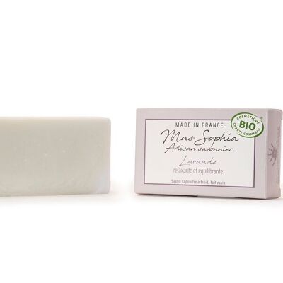 Lavender superfatted organic cold soap