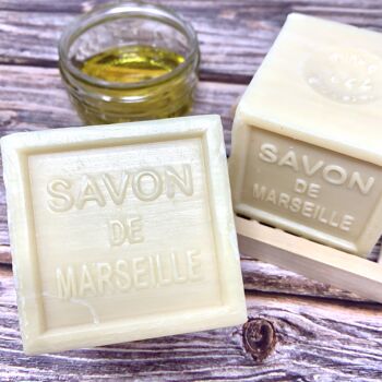 Savon de Marseille, savon à vaisselle, savon à lessive - parfum naturel 2