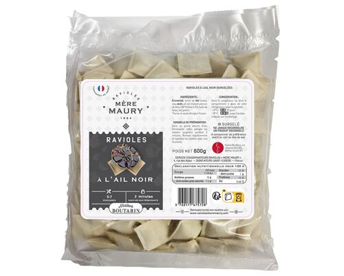 Ravioles à l'Ail Noir (4,5%) ''Maison Boutarin'' - surgelées - 600g