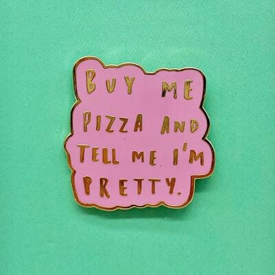 Pretty Pizza Enamel Pin