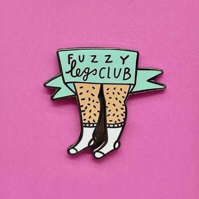 Fuzzy Legs Club Emaille-Pin