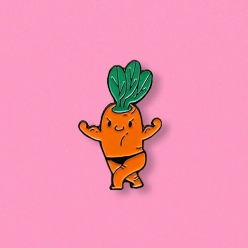 Vegan Power Enamel Pin