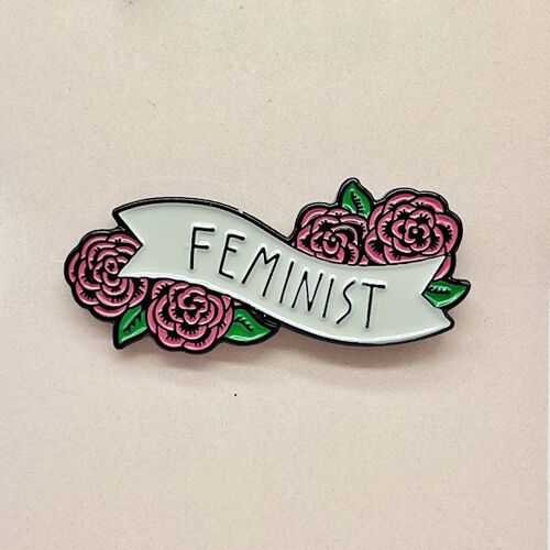 Feminist Enamel Pin