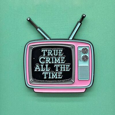 True Crime Enamel Pin