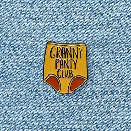 Granny Panty Club Enamel Pin