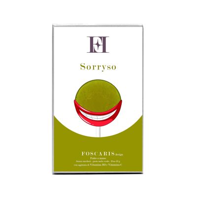 Design Artistique "Sorryso" pomme verte