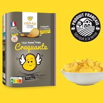 Chips Nature 120 gr "Craquante"
