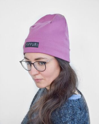 Bonnet PIPPURI •MUSCADE• - rose 5