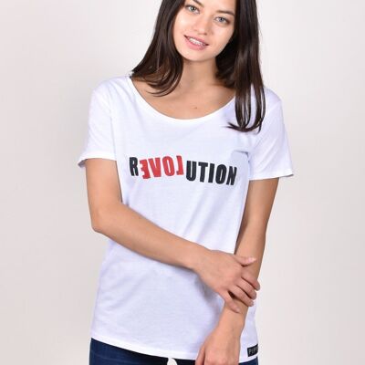 T-shirt pour femme avec déclaration PIPPURI • CHANGER •