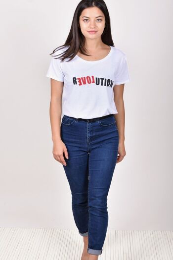 T-shirt pour femme avec déclaration PIPPURI • CHANGER • 3