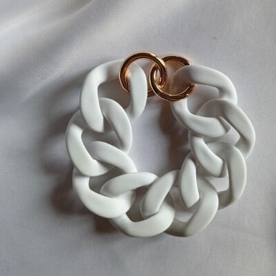 Bracelet Hanna | Blanc Mat