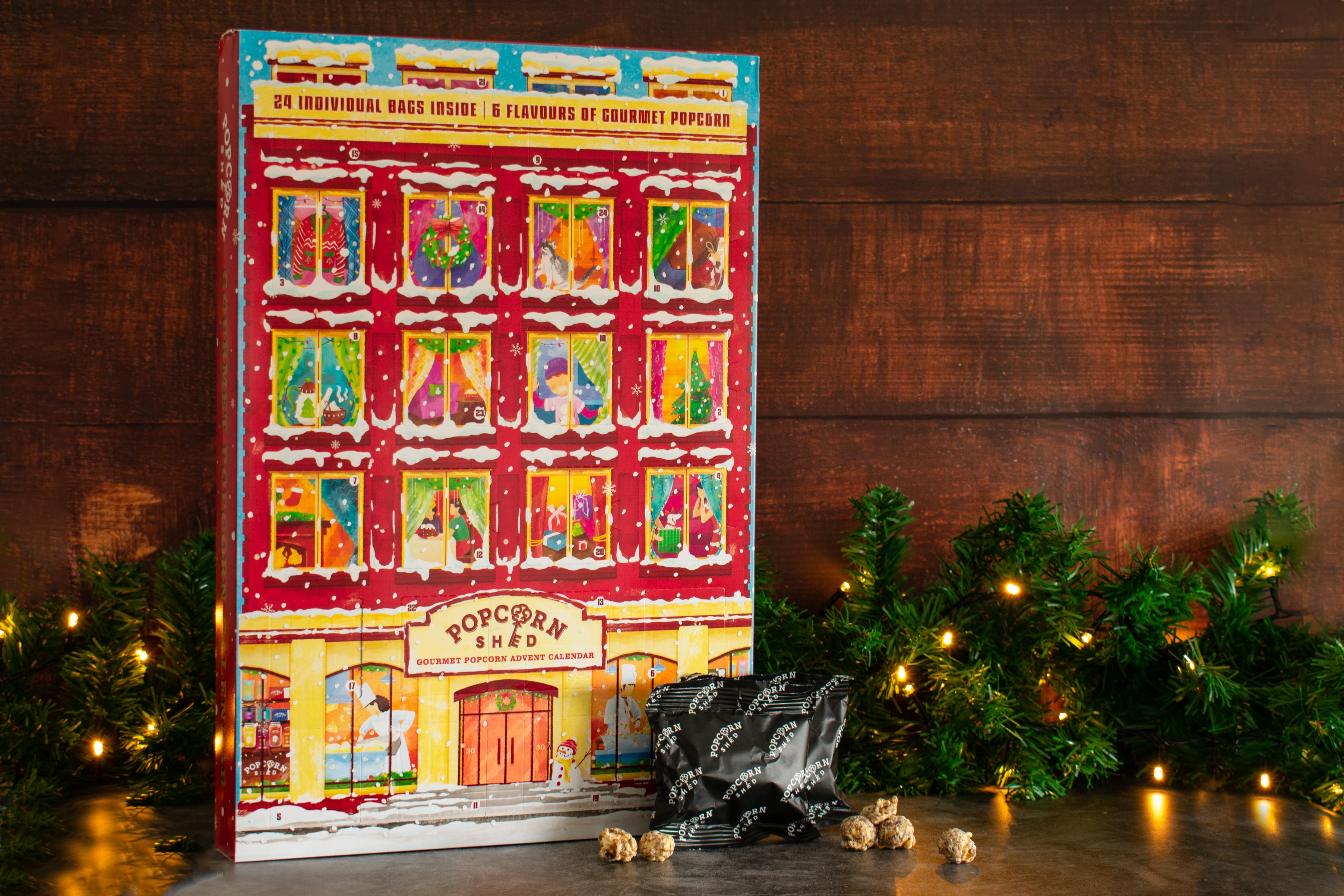 PRE ORDER Gourmet Popcorn Christmas Advent Calendar