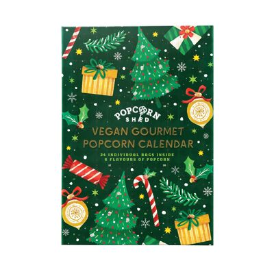 Calendrier de l'Avent Gourmet Popcorn (Végétalien)