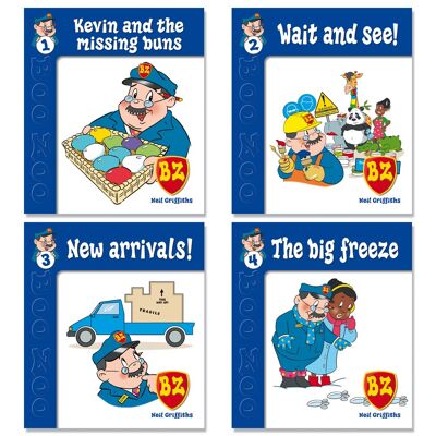 Kevin the zookeeper storybook set