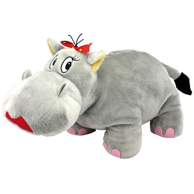 Hilda the hippo, soft toy