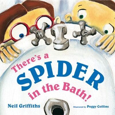 ¡Hay una araña en el baño!