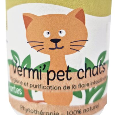 Dewormer Cats - 60 capsules - Vermipet