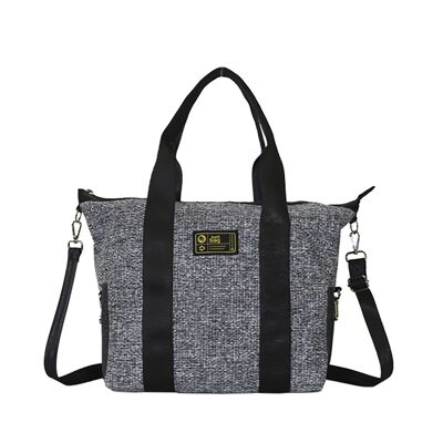 SMART BAULETTO in white and gray canvas