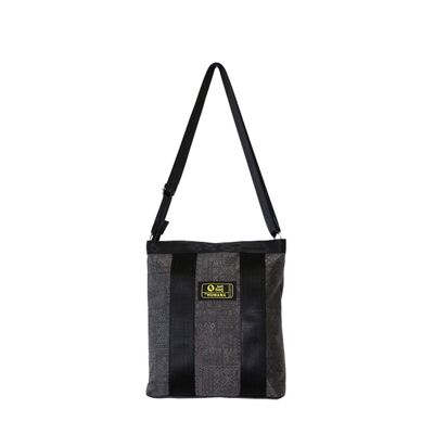 SMART BAG estampado tribal gris