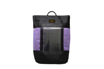 SOLAR TRENDY TR maillot fantaisie violet ceintures noires