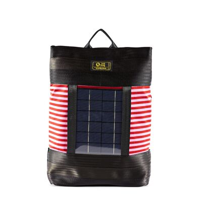 SOLAR TRENDY TR pink and red stripes