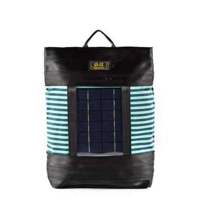 SOLAR TRENDY TR light and dark green stripes