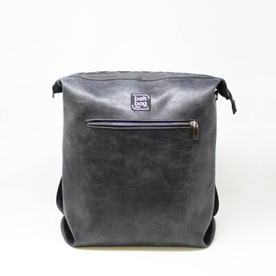 URBN backpack Vintage effect black leatherette
