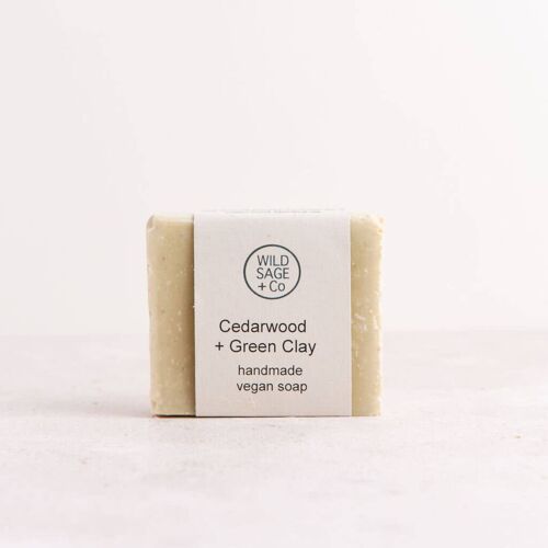 Cedarwood + Green Clay Soap