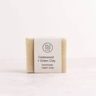 Sapone Cedro + Argilla Verde