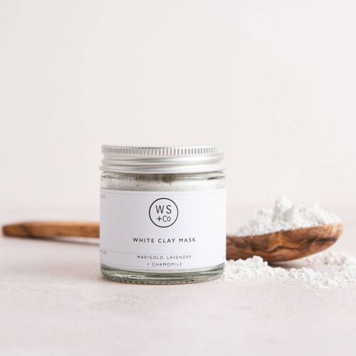 White Clay Face Mask