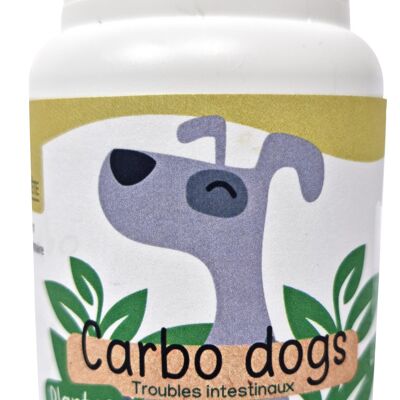 Digestion Carbo Dogs - 60 gélules - Chien