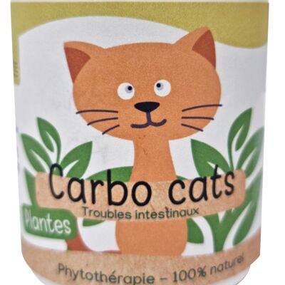 Digestion Carbo Cats - 60 gélules - Chat