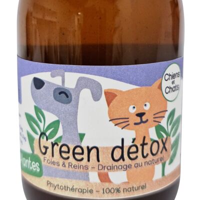 Natural Liver and Kidney Drainage 200mL - Green Detox Natural Syrup