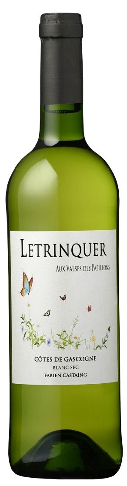 Vin blanc sec Côtes de Gascogne Letrinquer Aux Valses des Papillons 75cl