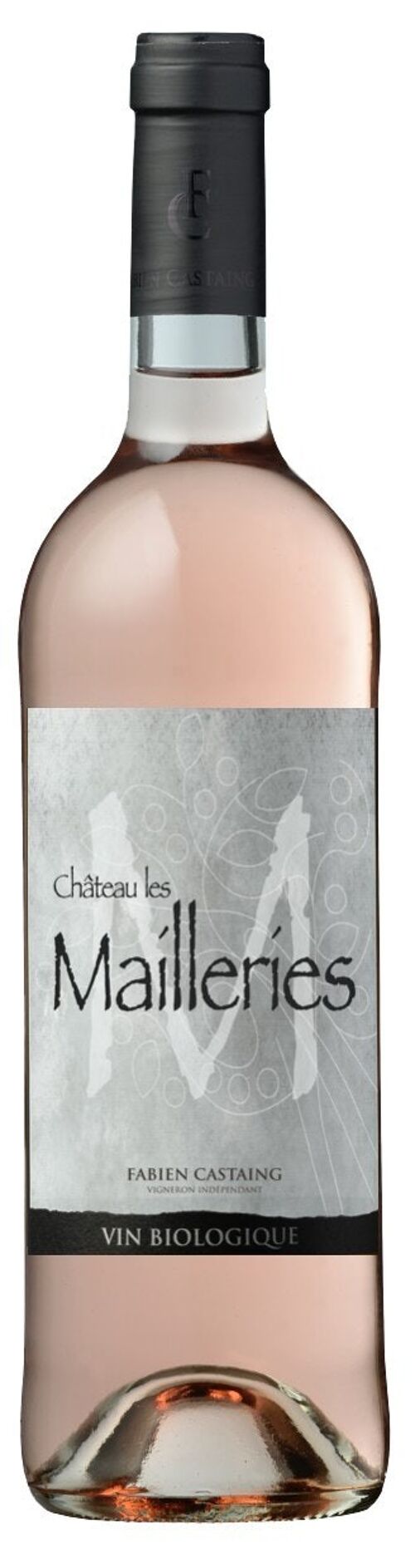 Vin rosé bergerac Château les Mailleries M Bio 75cl