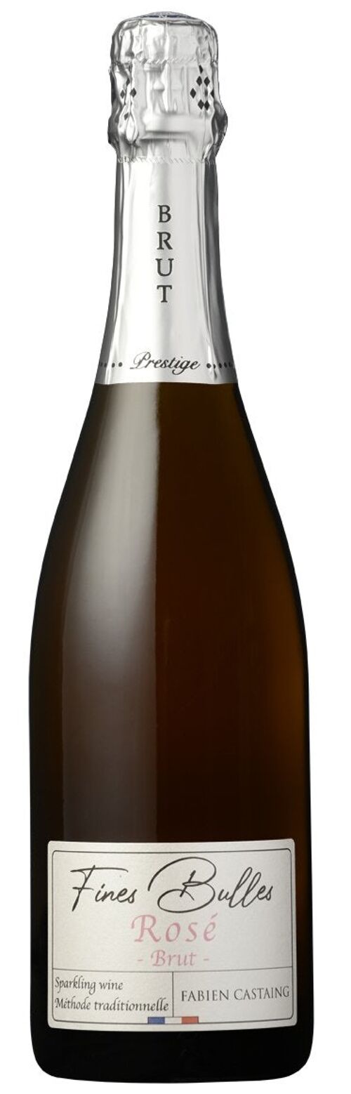 Méthode Traditionnelle Fines Bulles Rosé Brut 75cl