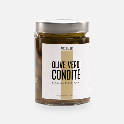 Olive Verdi Condite Bio 300g
