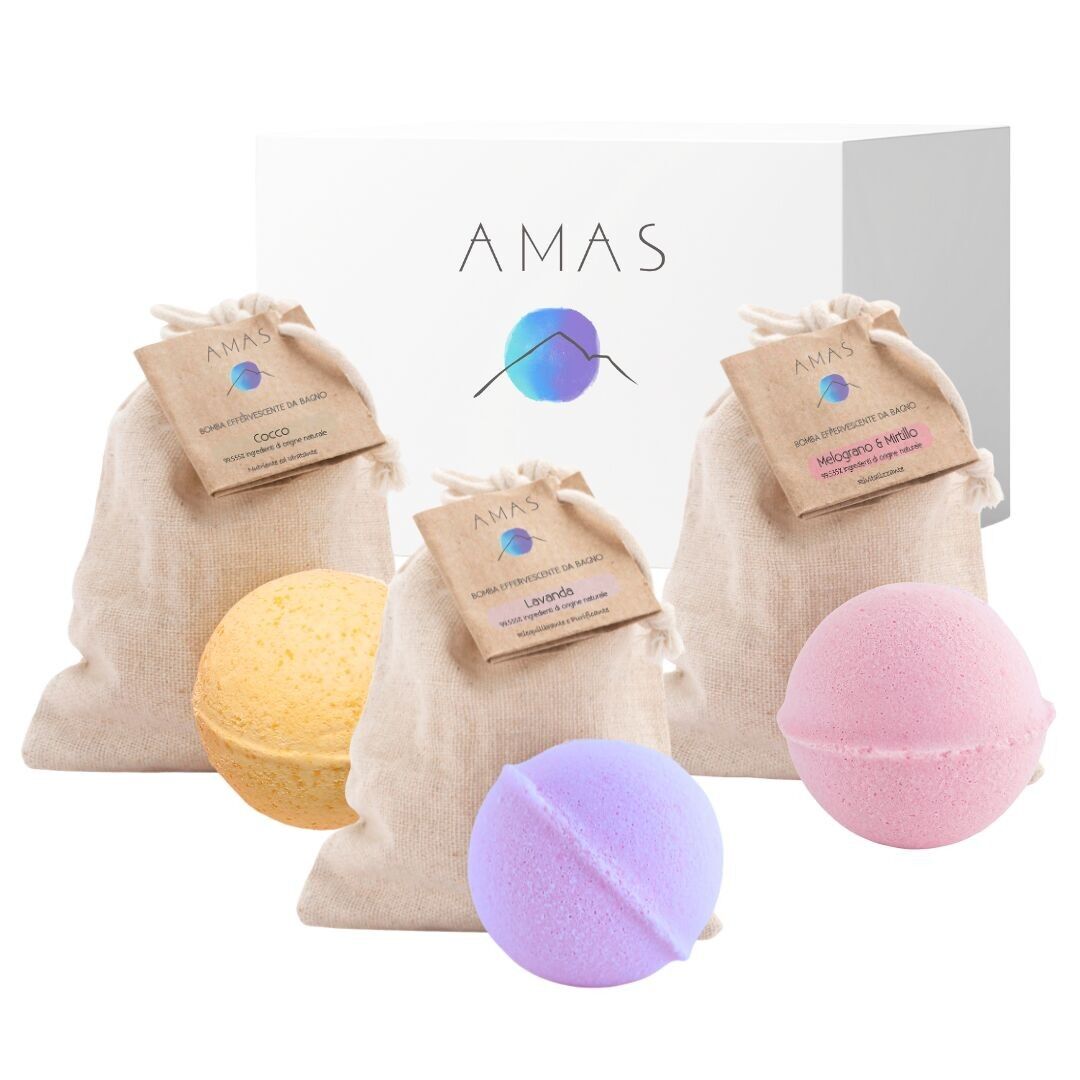 Box of 3 Effervescent Bath Bombs