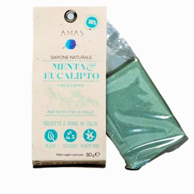 AMAS Natural Dermopurifying Soap - Mint & Eucalyptus