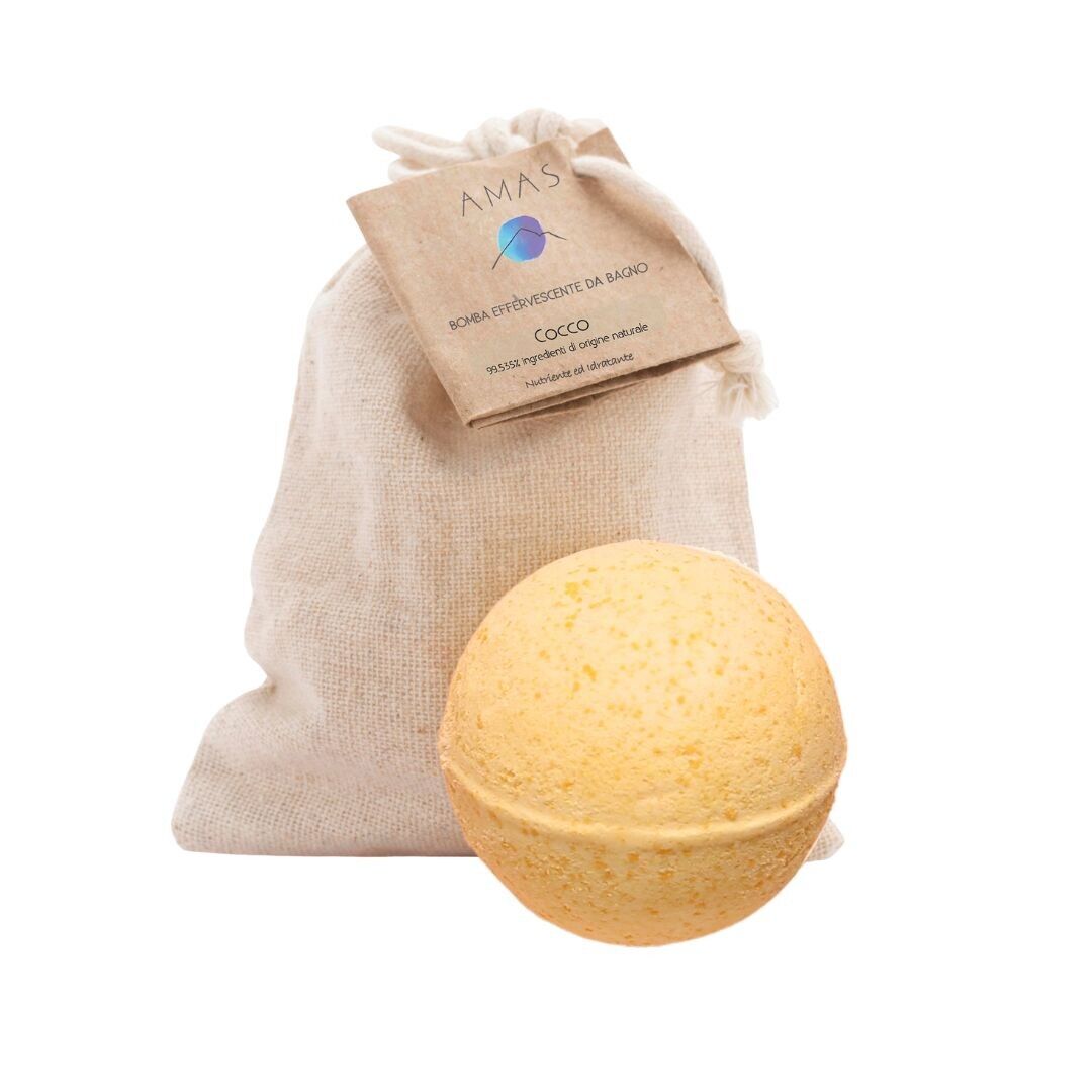 Coconut Effervescent Bomb - Nourishing and Moisturizing