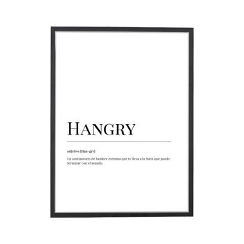 Dictionnaire Hangry Impression artistique