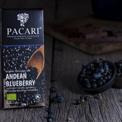 Mortiño Tablette Chocolat Paccari Noir Bio 50gr