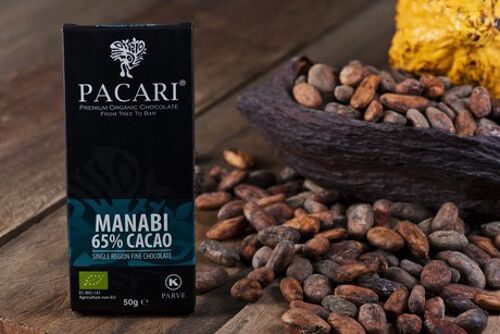 Manabí 60% Tablette Chocolat Paccari Noir Bio 50gr