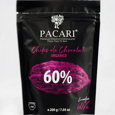 60% di cioccolato di copertura