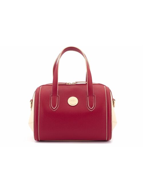 BAULETTO - Calfskin Leather Duffle Handbag